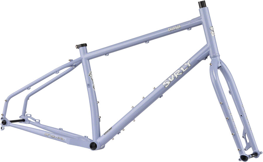 Surly Grappler Frameset - 27.5" Steel Purple Dust Bunny Large-Goodwynn'sGoodwynn's
