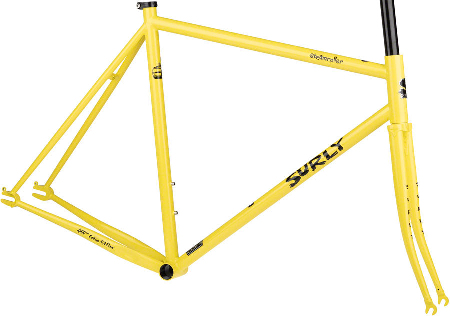 Surly Steamroller Frameset - 700c Steel Banana Candy Yellow 49cm-Goodwynn'sGoodwynn's