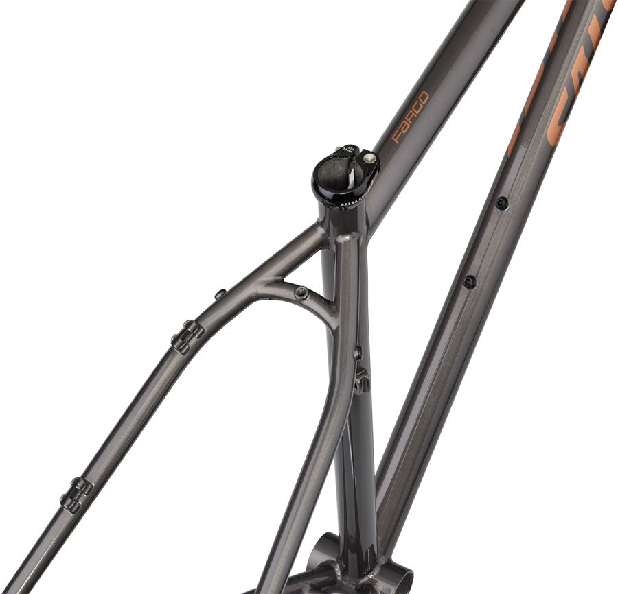 Salsa Fargo Frameset - 29" Steel Graphite Large-Goodwynn'sGoodwynn's