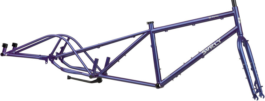 Surly Big Dummy Cargo Framekit - 26" Steel Bruised Ego Purple Medium-Goodwynn'sGoodwynn's
