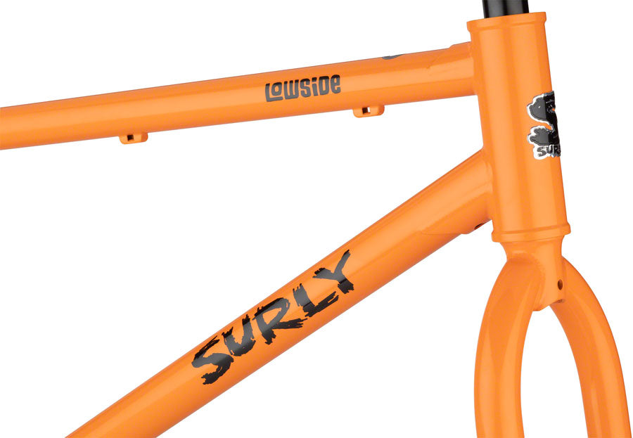 Surly Lowside Frameset - 27.5" Steel Dream Tangerine X-large-Goodwynn'sGoodwynn's