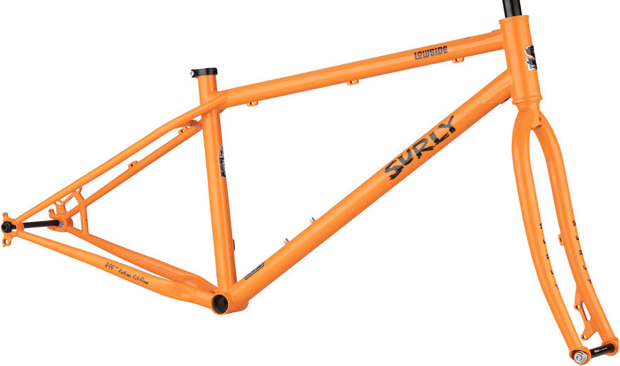 Surly Lowside Frameset - 27.5" Steel Dream Tangerine Medium-Goodwynn'sGoodwynn's