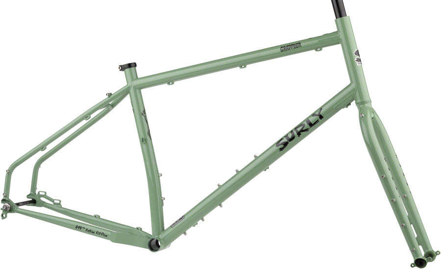 Surly Grappler Frameset - 27.5 Steel Sage Green X-Small-Goodwynn'sGoodwynn's