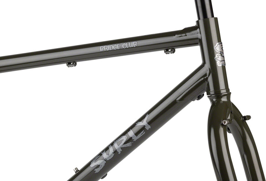 Surly Bridge Club Frameset - 27.5"/700c Steel Majestic Moss Large-Goodwynn'sGoodwynn's