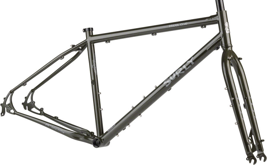 Surly Bridge Club Frameset - 27.5"/700c Steel Majestic Moss X-Small-Goodwynn'sGoodwynn's