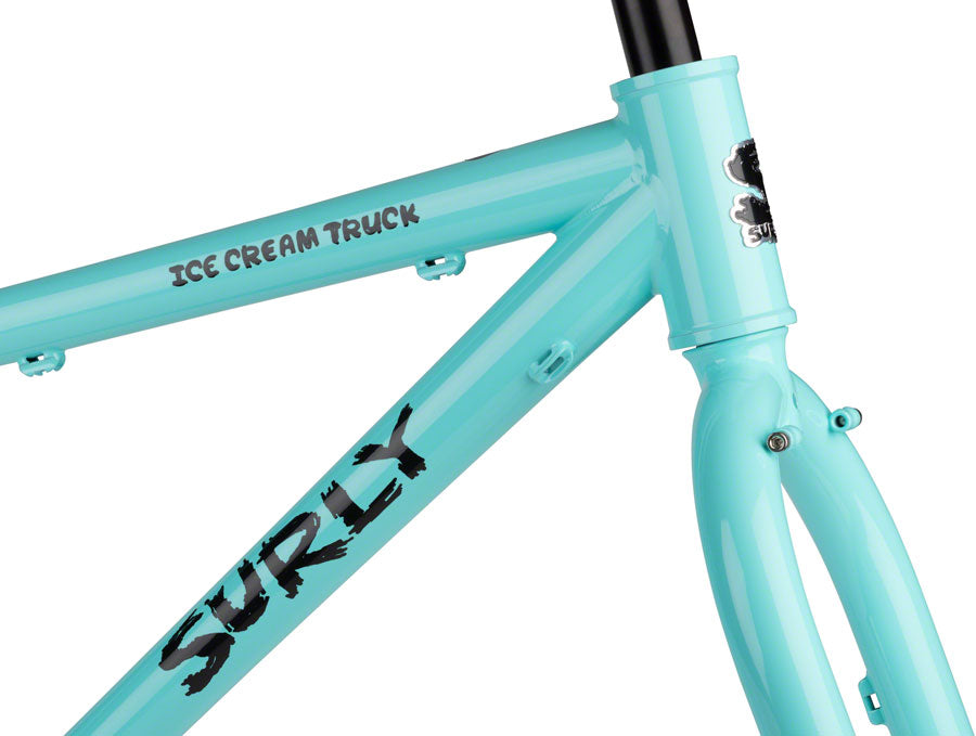 Surly Ice Cream Truck Fat Bike Frameset - 26" Steel Safety Mask Blue Small-Goodwynn'sGoodwynn's