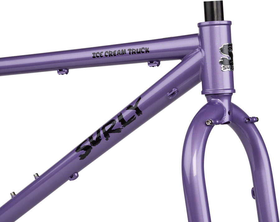 Surly Ice Cream Truck Frameset - 26" Steel Taro Milk Tea X-Large-Goodwynn'sGoodwynn's