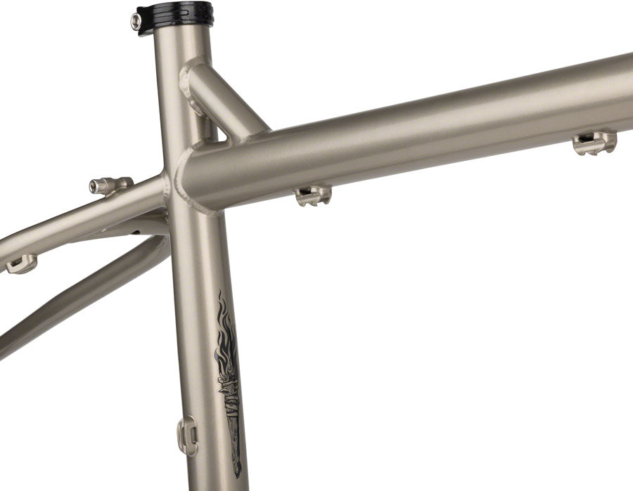 Surly Ogre Frameset - 29" Steel Champagne Supernova Large-Goodwynn'sGoodwynn's