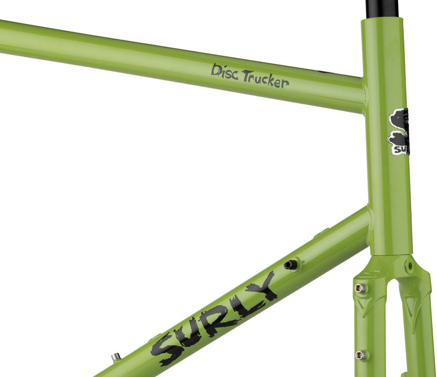 Surly Disc Trucker Frameset - 700c Steel Pea Lime Soup 62cm-Goodwynn'sGoodwynn's