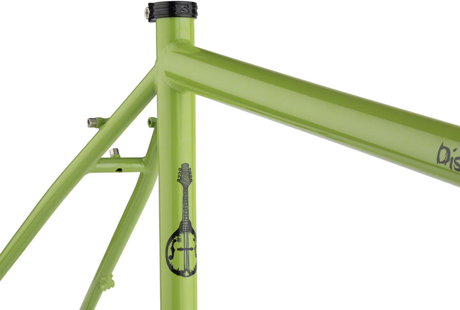 Surly Disc Trucker Frameset - 26" Steel Pea Lime Soup 56cm