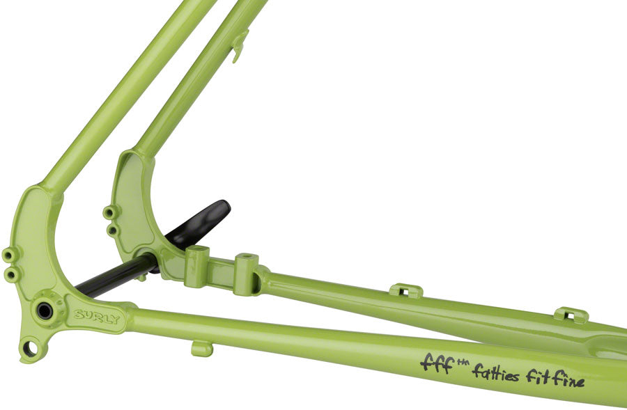 Surly Disc Trucker Frameset - 26" Steel Pea Lime Soup 50cm