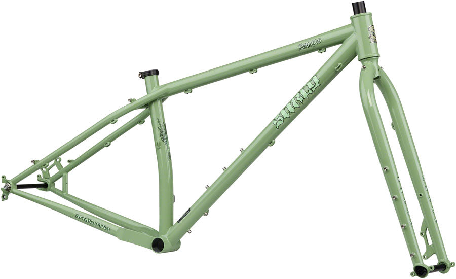 Surly Krampus Frameset - 29" Steel Sage Green Medium-Goodwynn'sGoodwynn's