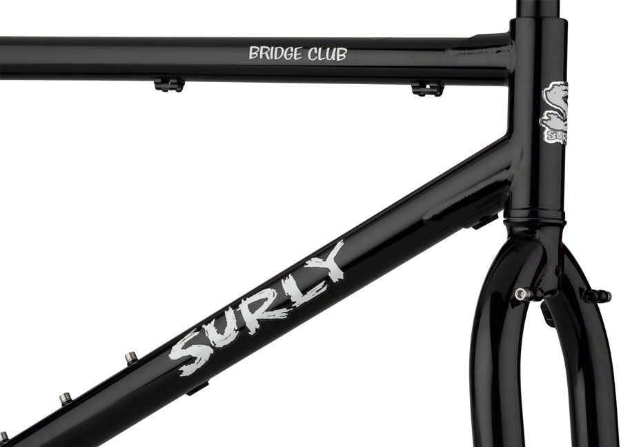 Surly Bridge Club Frameset - 27.5"/700c Steel Black X-Large-Goodwynn'sGoodwynn's