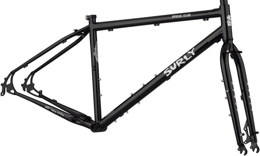 Surly Bridge Club Frameset - 27.5"/700c Steel Black Large-Goodwynn'sGoodwynn's