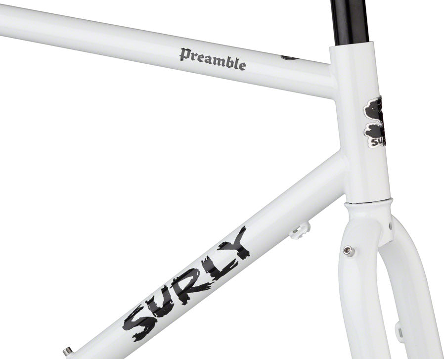 Surly Preamble Frameset - 650b Thorfrost White Small-Goodwynn'sGoodwynn's