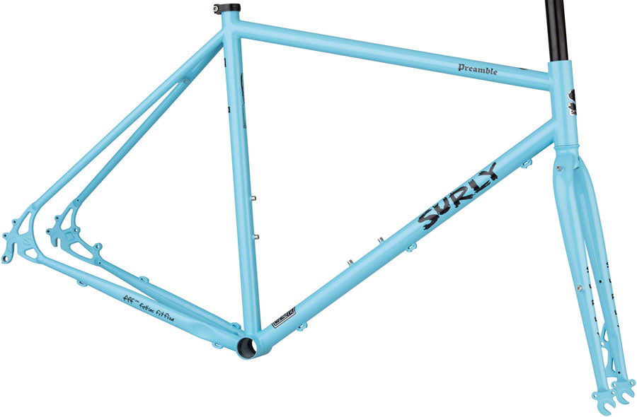 Surly Preamble Frameset - 650b Skyrim Blue Small-Goodwynn'sGoodwynn's