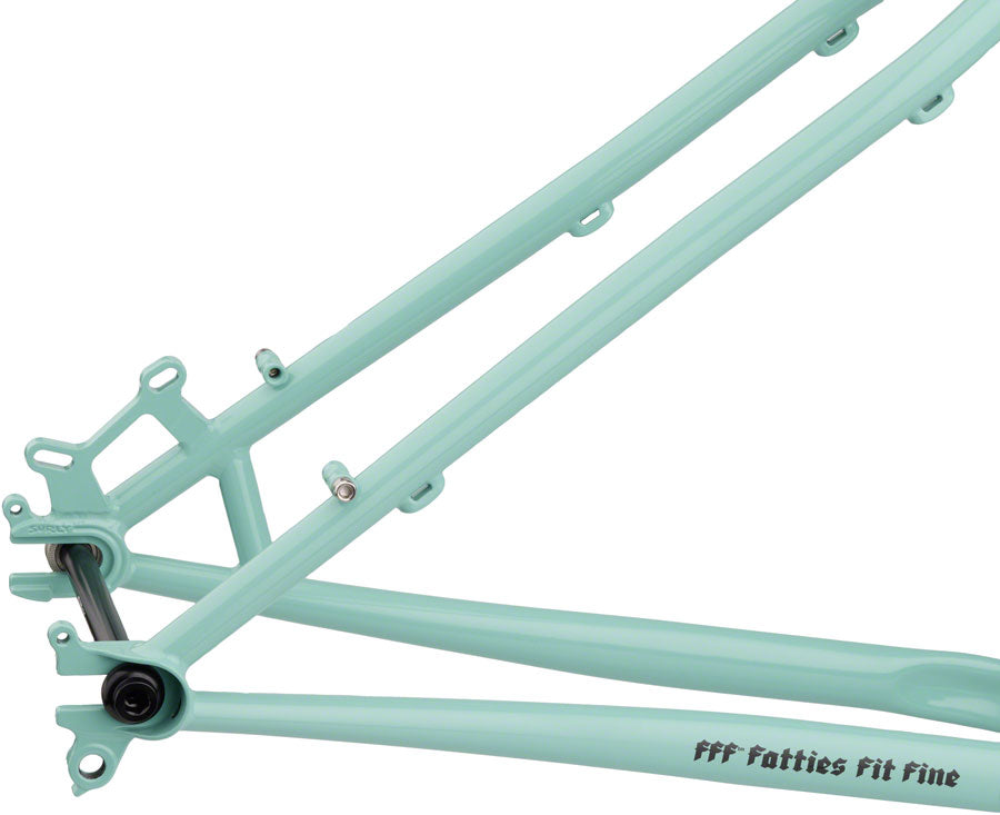 Surly Krampus Frameset - 29" Steel Blue Oyster Coat Small-Goodwynn'sGoodwynn's