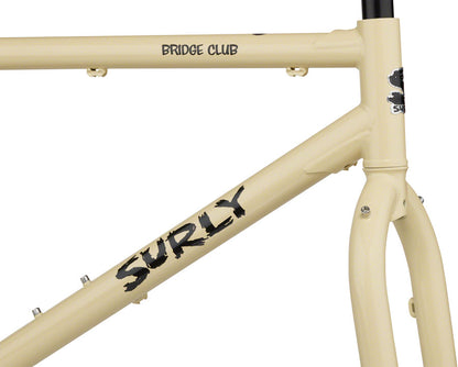 Surly Bridge Club Frameset - 27.5"/700c Steel Whipped Butter X-Small