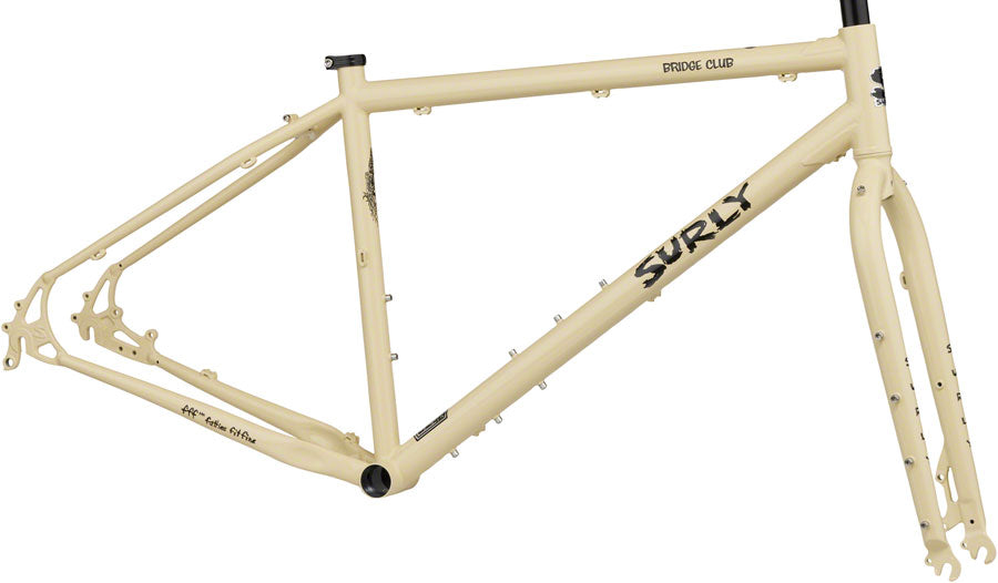 Surly Bridge Club Frameset - 27.5"/700c Steel Whipped Butter X-Small-Goodwynn'sGoodwynn's