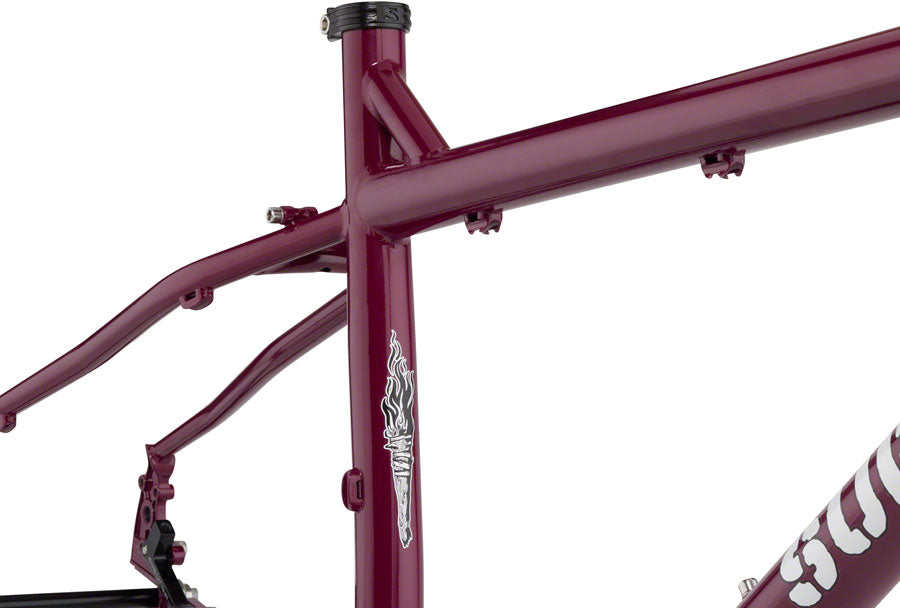 Surly Ogre Frameset - 29" Steel Fermented Plum Small-Goodwynn'sGoodwynn's