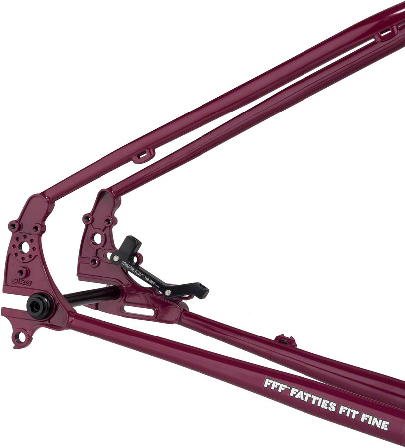 Surly Ogre Frameset - 29" Steel Fermented Plum Large-Goodwynn'sGoodwynn's