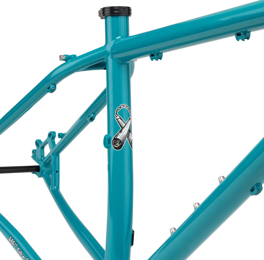 Surly Karate Monkey Frameset - 27.5" Steel Lost at Sea Blue Blue X-Small-Goodwynn'sGoodwynn's
