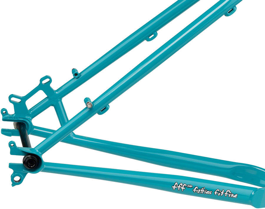 Surly Karate Monkey Frameset - 27.5" Steel Lost at Sea Blue Small-Goodwynn'sGoodwynn's