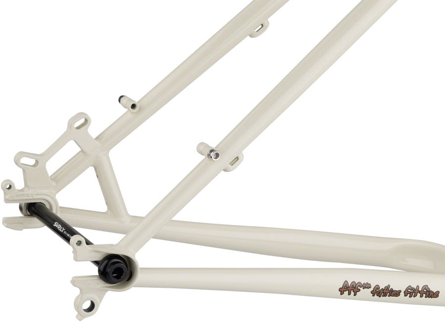 Surly Karate Monkey Frameset - 27.5" Steel Snow Mold White Small-Goodwynn'sGoodwynn's