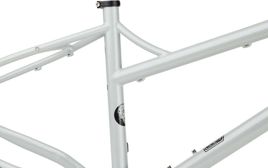 Surly Moonlander Fat Tire Bike Frameset - 24" Steel Lunar Dust Gray X-Large-Goodwynn'sGoodwynn's