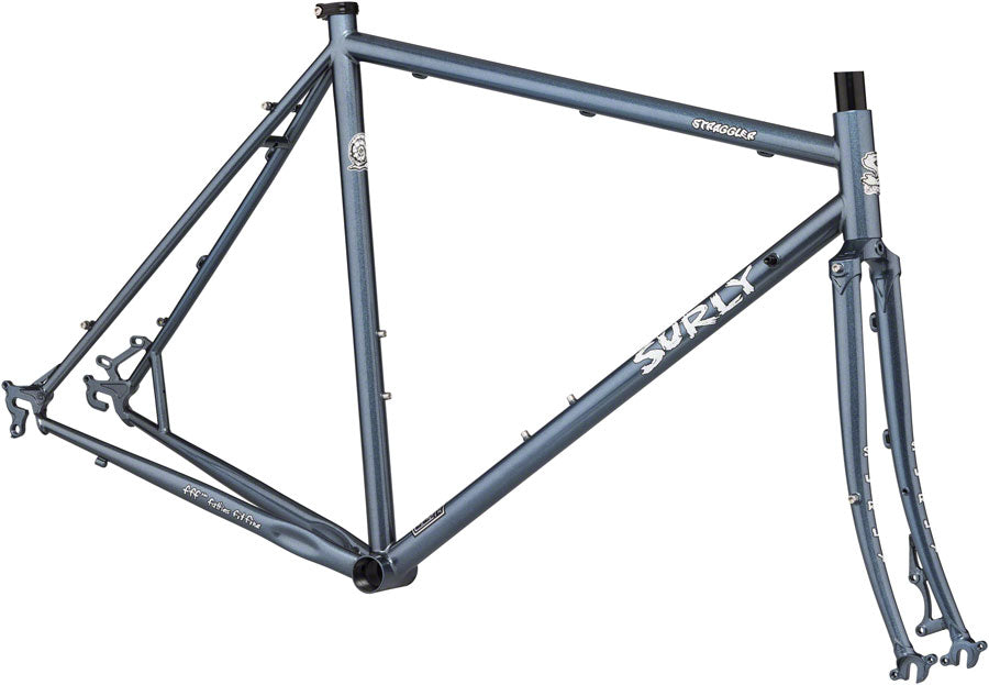 Surly Straggler Frameset - 650b Steel Cold Steel Blue 38cm-Goodwynn'sGoodwynn's