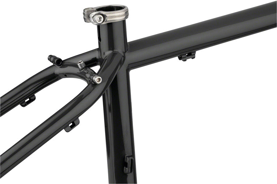 Surly Karate Monkey Frameset - 27.5" Steel Hi-Viz Black Small-Goodwynn'sGoodwynn's