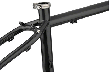 Surly Karate Monkey Frameset - 27.5" Steel Hi-Viz Black Small
