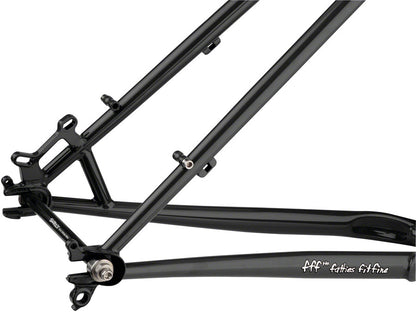 Surly Karate Monkey Frameset - 27.5" Steel Hi-Viz Black X-Large