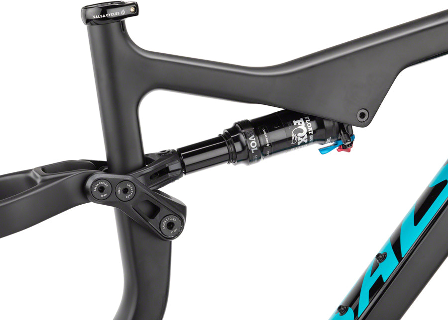 Salsa Spearfish Carbon Frame - 29"/27.5" Carbon Black Small
