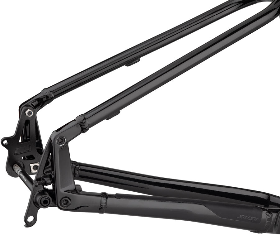 Salsa Timberjack Frame - 29/27.5" Aluminum Black X-Small-Goodwynn'sGoodwynn's