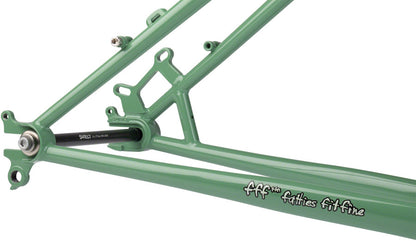 Surly Wednesday Fat Bike Frameset - 26" Steel Shangri-La Green Small