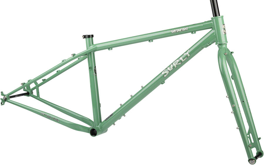 Surly Wednesday Fat Bike Frameset - 26" Steel Shangri-La Green Small-Goodwynn'sGoodwynn's