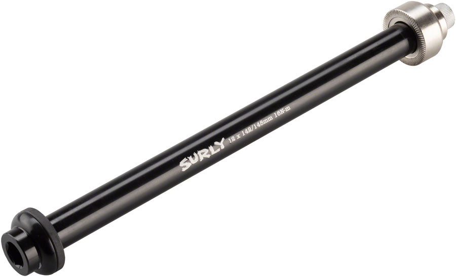 Surly Rear Thru-Axle - 12x142/148 mm Chromoly Black-Goodwynn'sGoodwynn's