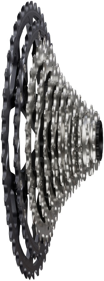 Shimano Deore XT CS-M8200-12 Cassette - 12-Speed 9-45t Hyperglide+ Micro Spline Gray/Silver-Goodwynn'sGoodwynn's