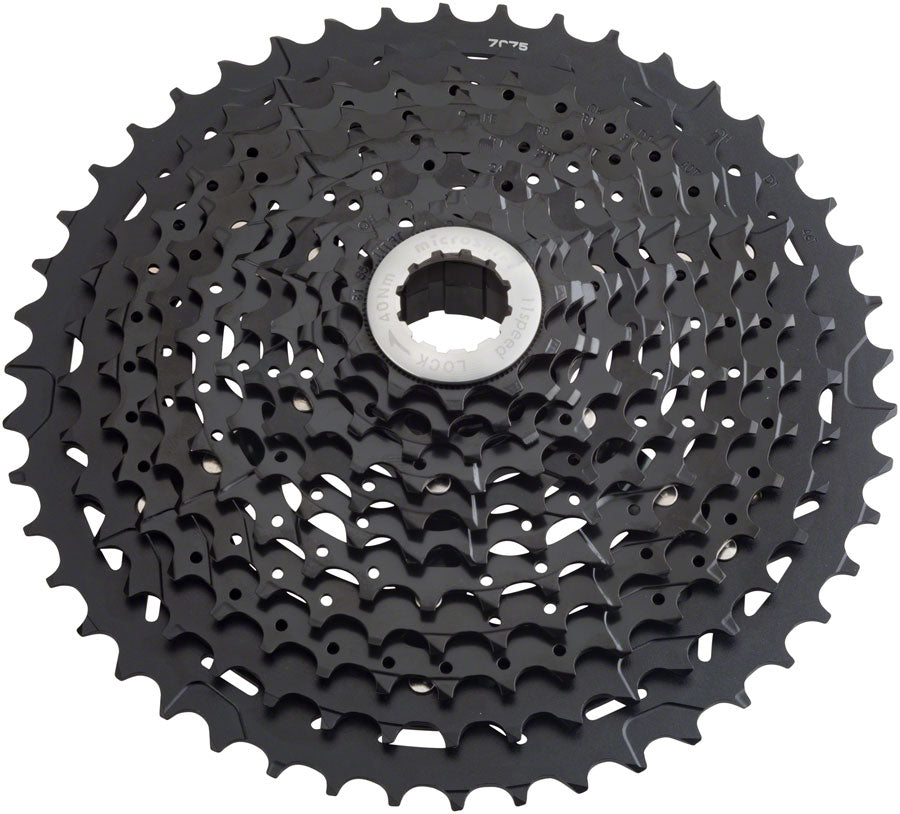 microSHIFT G11 Cassette - 11 Speed 11-42t Black ED Coated With Spider-Goodwynn'sGoodwynn's