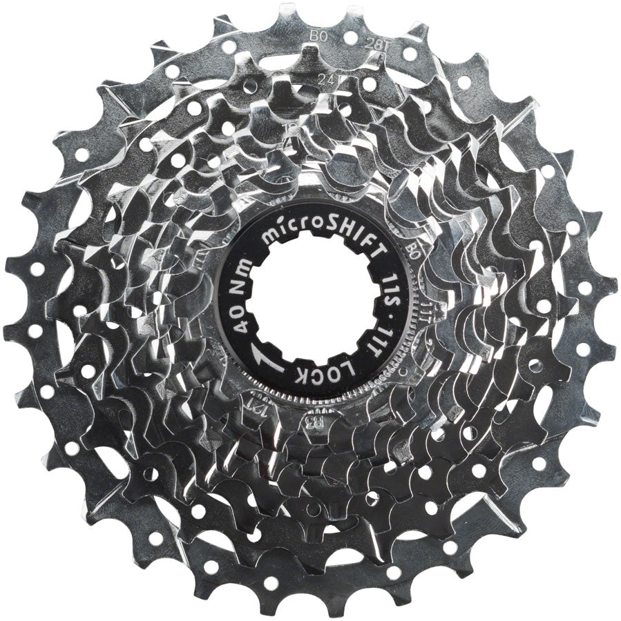microSHIFT H11 Cassette - 11 Speed 11-25t Chrome Plated-Goodwynn'sGoodwynn's