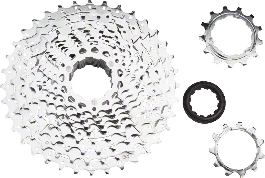 microSHIFT H10 Cassette - 10 Speed 11-36t Silver Chrome Plated-Goodwynn'sGoodwynn's