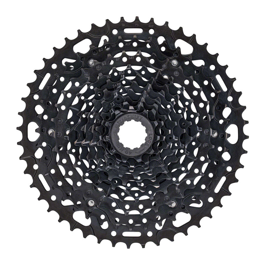 microSHIFT ADVENT X Cassette - 10 Speed 11-48T ED Black Hardened Steel Cogs-Goodwynn'sGoodwynn's