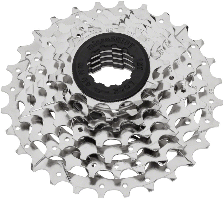 microSHIFT H07 Cassette - 7 Speed 12-32t Silver Nickel Plated-Goodwynn'sGoodwynn's