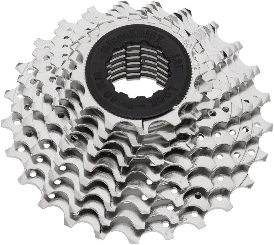 microSHIFT H09 Cassette - 9 Speed 12-25t Silver Nickel Plated-Goodwynn'sGoodwynn's