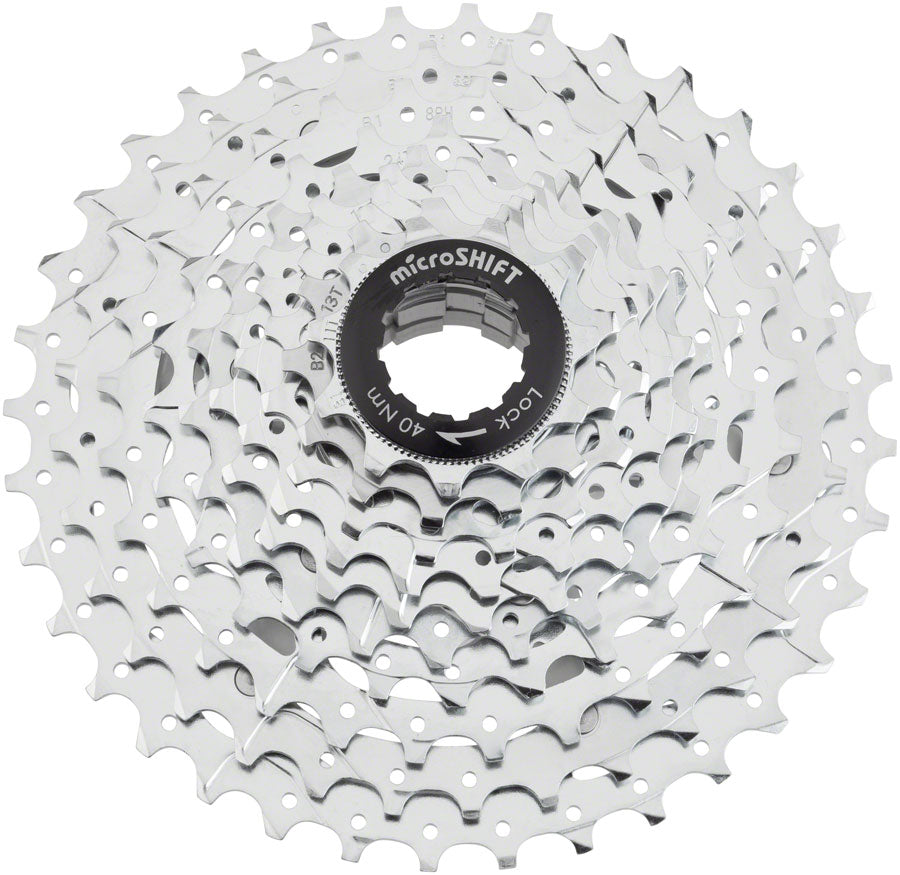 microSHIFT G10 Cassette - 10 Speed 11-36t Chrome Plated With Spider-Goodwynn'sGoodwynn's