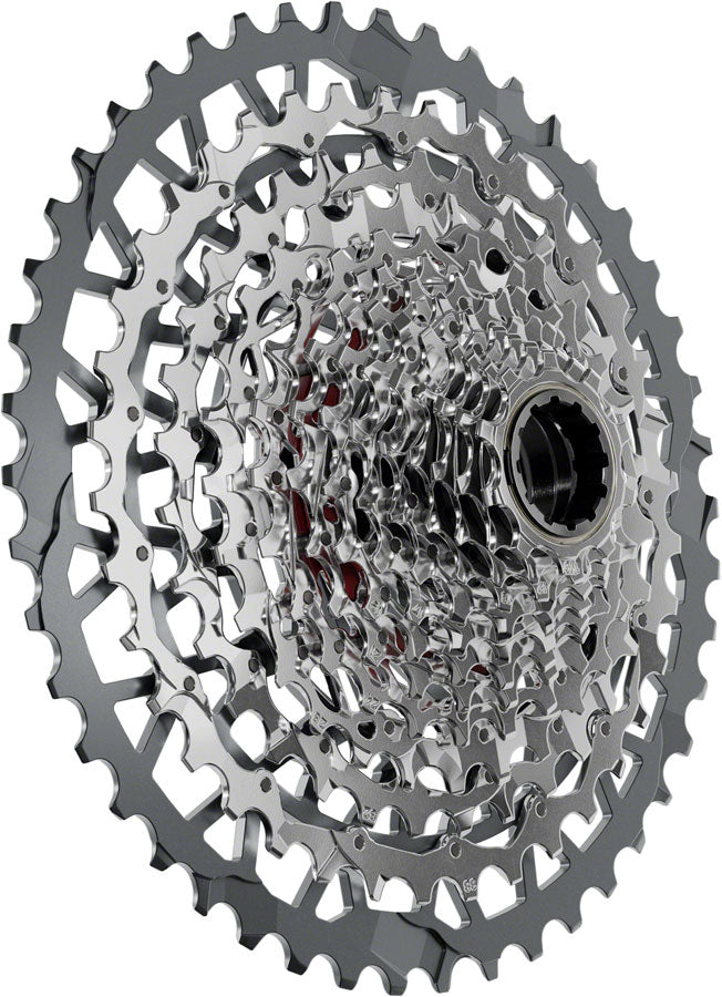 SRAM Rival XPLR XG-1351 Cassette - 13-Speed 10-46t For XDR Driver Silver E1-Goodwynn'sGoodwynn's