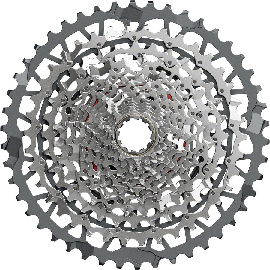 SRAM Rival XPLR XG-1351 Cassette - 13-Speed 10-46t For XDR Driver Silver E1-Goodwynn'sGoodwynn's