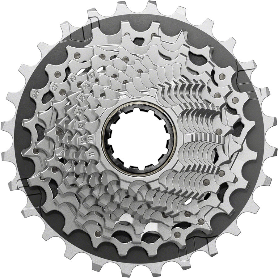 SRAM Force XG-1270 Cassette - 12-Speed 10-28t Silver For XDR Driver Body E1-Goodwynn'sGoodwynn's
