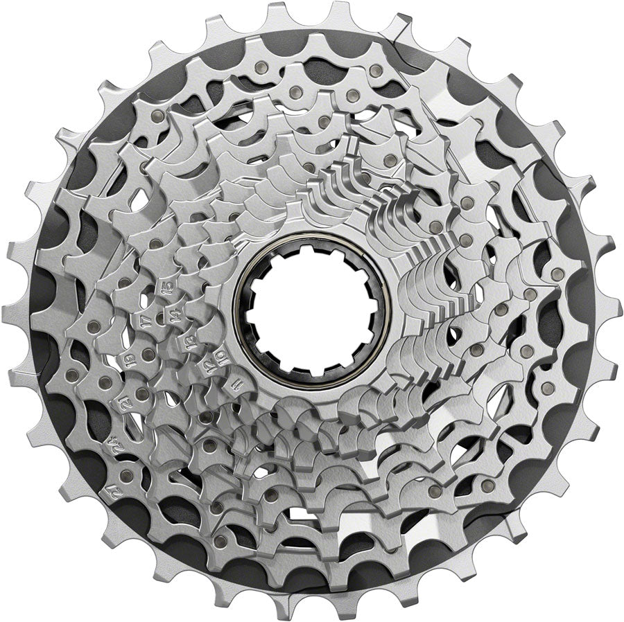 SRAM Force XG-1270 Cassette - 12-Speed 10-30t Silver For XDR Driver Body E1-Goodwynn'sGoodwynn's